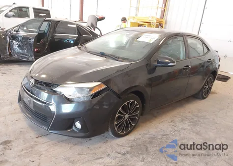2014 Toyota Corolla S Plus z USA, uszkodzony, nr VIN 2T1BURHE3EC154202